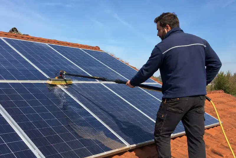 Nettoyage et entretien de panneaux solaires à Villeneuve-Tolosane